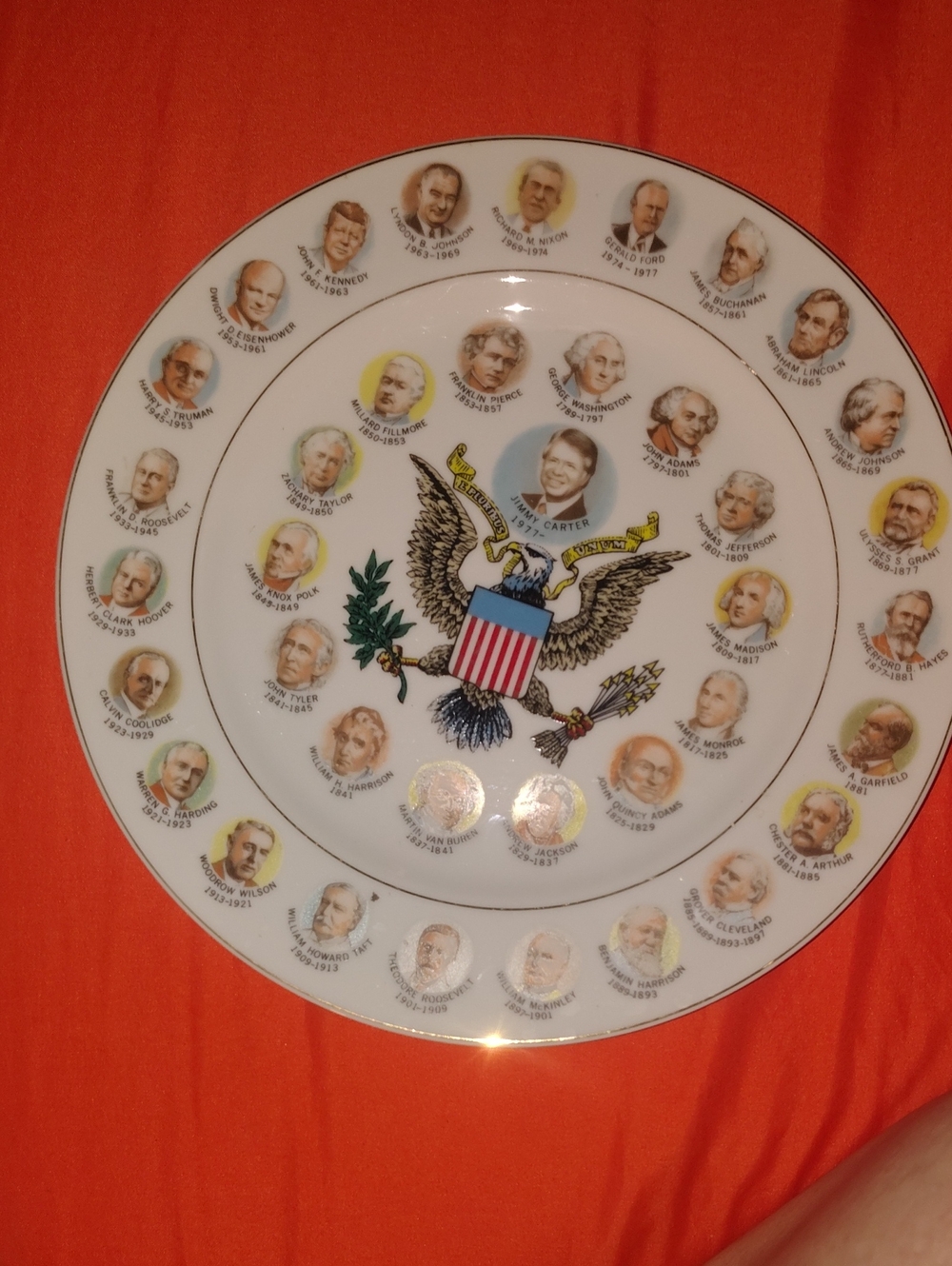 Vintage Commemorative Collector Plate